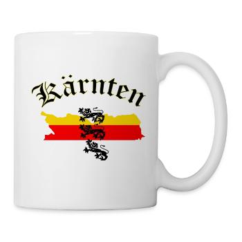 Kärnten - Tasse - Weiß - Rechts