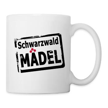 Schwarzwaldmädel - Tasse - Weiß - Rechts