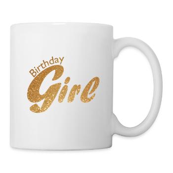 Birthday girl - Mug - white - Right