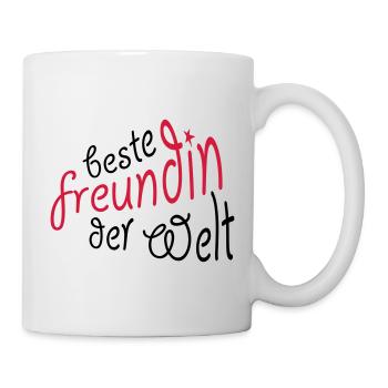 Geschenk für die beste Freundin - Tasse - Weiß - Rechts
