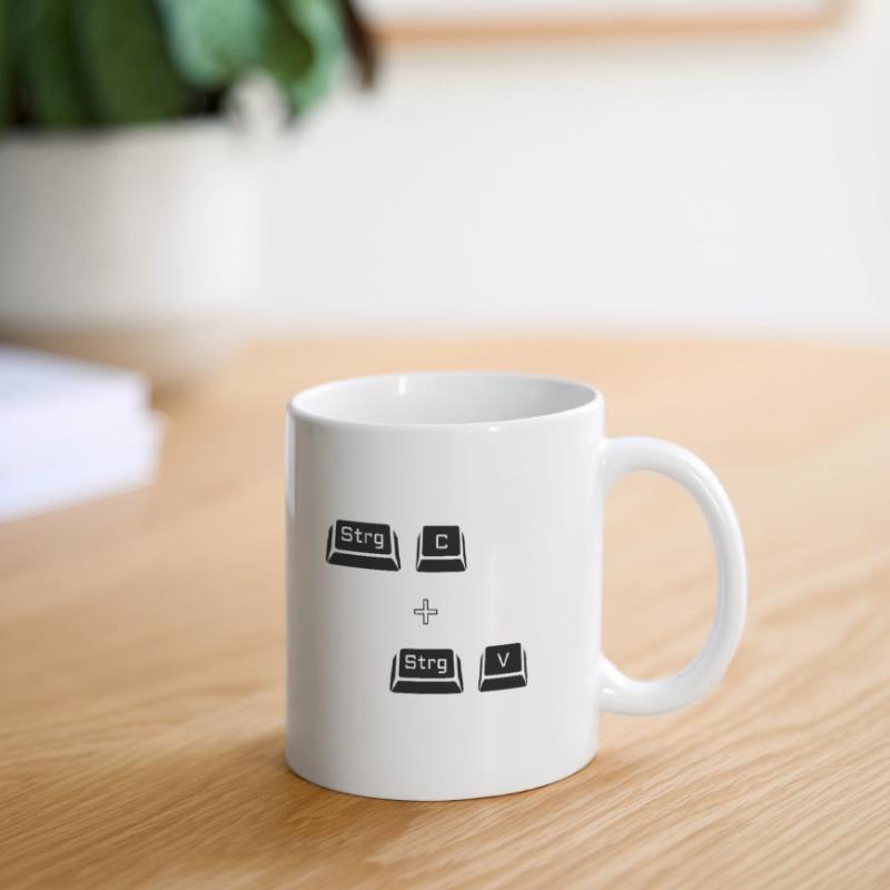 Ctrl c Ctrl v Keyboard Computer Copy Gift Mug