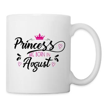 birthday august - Mug - white - Right