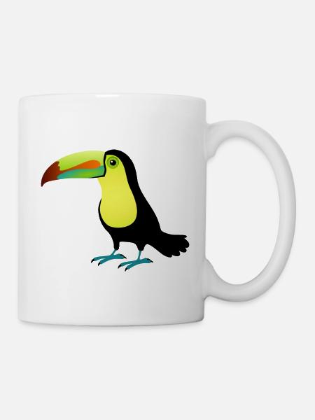 Tukan - Tasse - Weiß