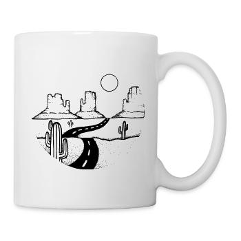 Grand Canyon - Tasse - Weiß - Rechts