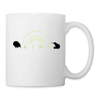 kiwi - Mug blanc - blanc - Droite