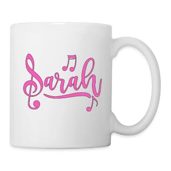 Sarah - Mug blanc - blanc - Droite