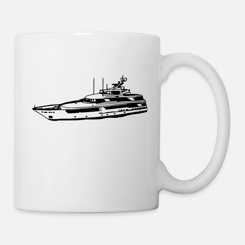 yacht - Mug blanc - blanc