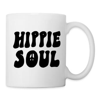 Hippie soul Hippie Seele - Tasse - Weiß - Rechts