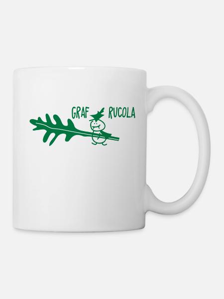 Graf Rucola - Tasse - Weiß