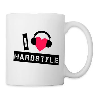 Hardstyle - Tasse - Weiß - Rechts