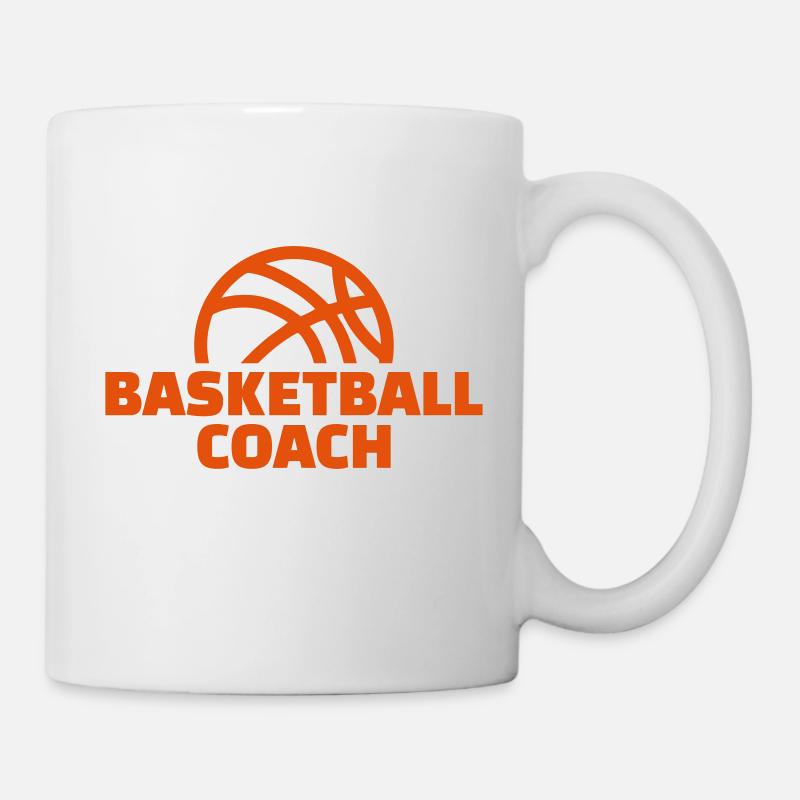 Basketball coach - Mug blanc - blanc