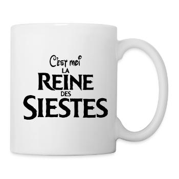 LA REINE DES SIESTES - Mug blanc - blanc - Droite