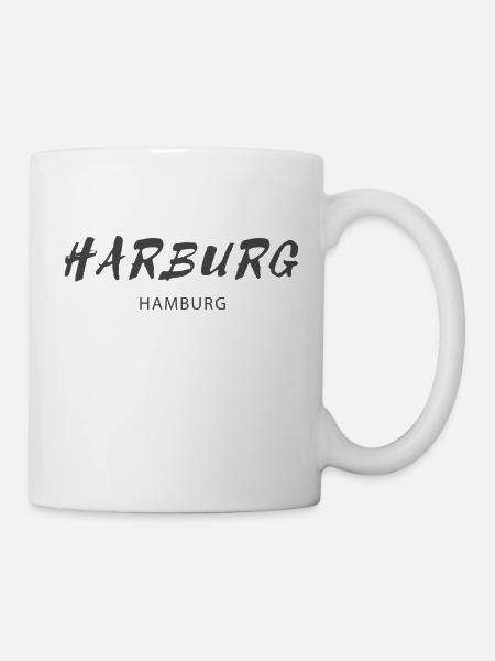 HARBURG - Hamburg - Tasse - Weiß