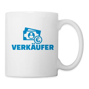 Verkäufer - Tasse - Weiß - Rechts