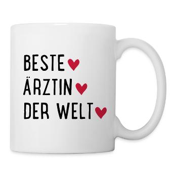 Ärztin - Tasse - Weiß - Rechts