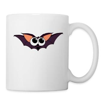 chauve-souris - Mug blanc - blanc - Droite