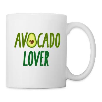 Avocado - Tasse - Weiß - Rechts