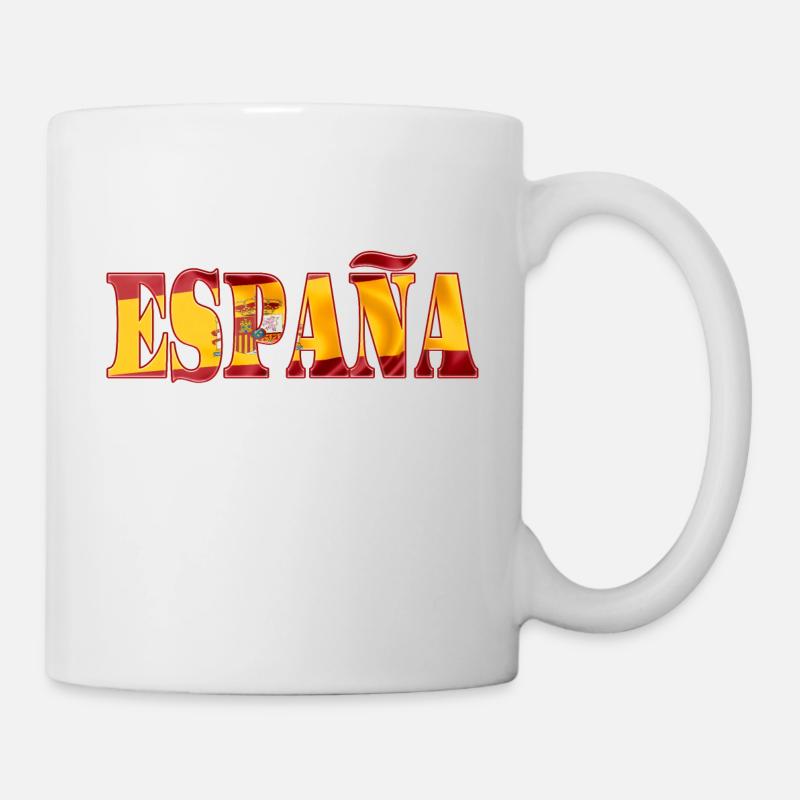 Espagne - Mug blanc - blanc