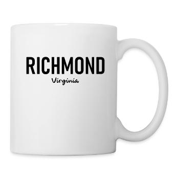 Richmond - Virginie - USA - États-Unis Amérique - Mug blanc - blanc - Droite