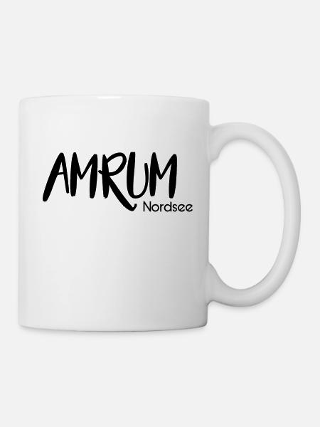 Amrum - Tasse - Weiß