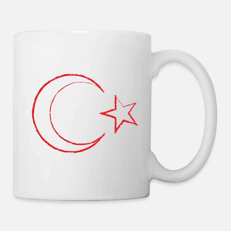 Die Türkei - Tasse - Weiß
