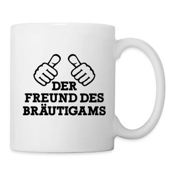 Junggesellenabschied - Tasse - Weiß - Rechts