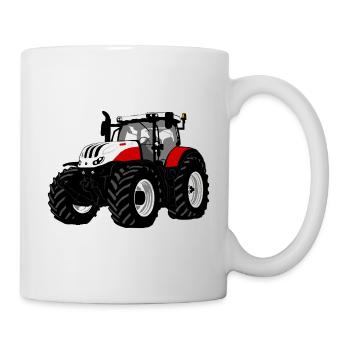 Tracteur - tracteur - agriculteur - agriculteur - Mug blanc - blanc - Droite