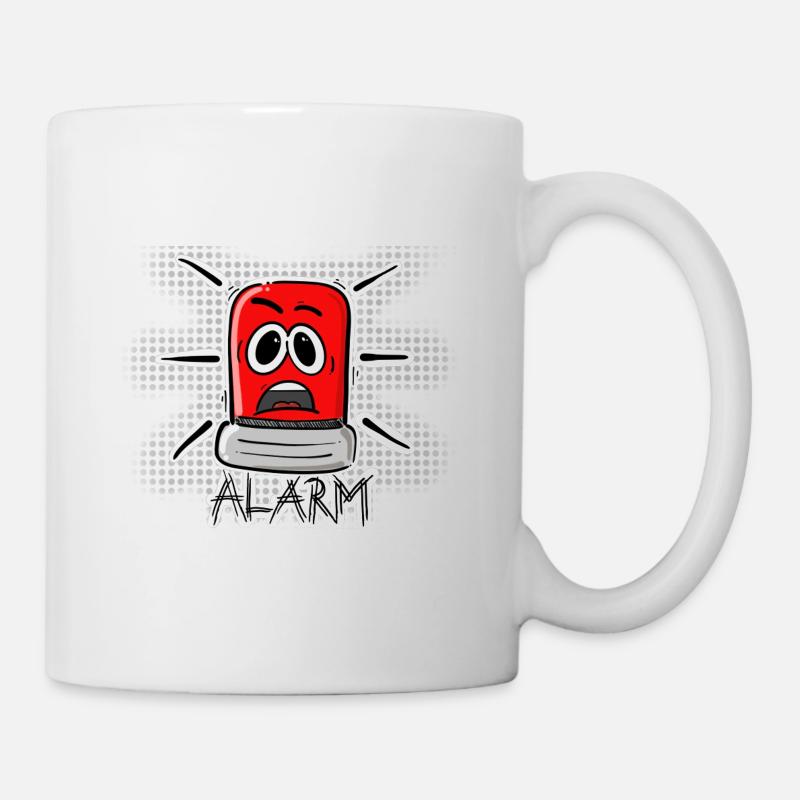Alarm2 - Mugg - vit