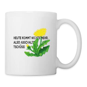 Löwenzahn - Tasse - Weiß - Rechts