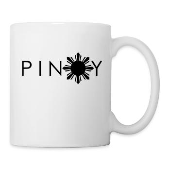 Pinoy philippin fierté - Mug blanc - blanc - Droite