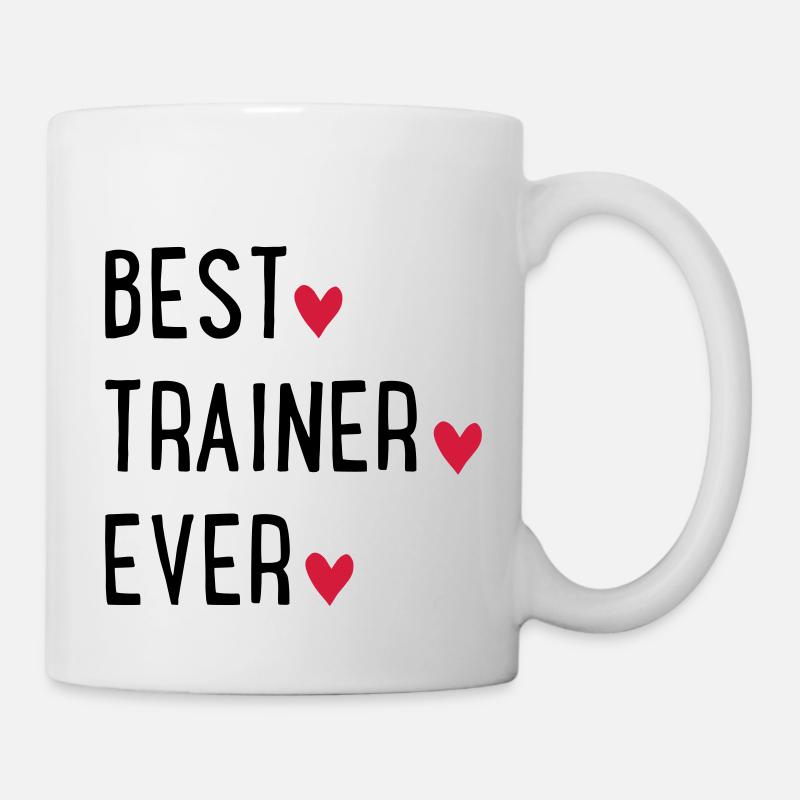Trainer - Tasse - Weiß