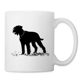 Riesenschauzer / Schnauzer dog design gift - Mug - white - Right