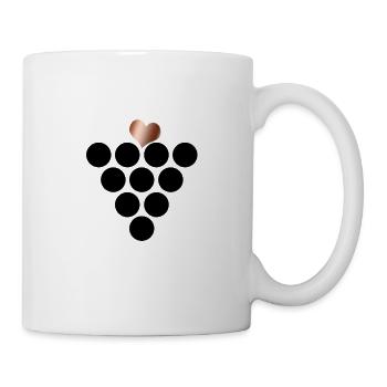L'amour palatin - Mug blanc - blanc - Droite