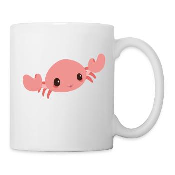 Krabbe - Tasse - Weiß - Rechts
