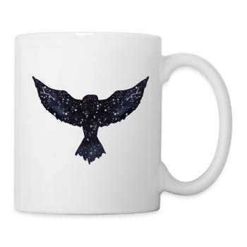 Galaxy Star Owl - Tasse - Weiß - Rechts