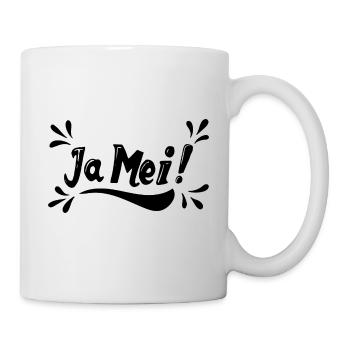 JA MEI ! Bayrisch Spruch - Tasse - Weiß - Rechts