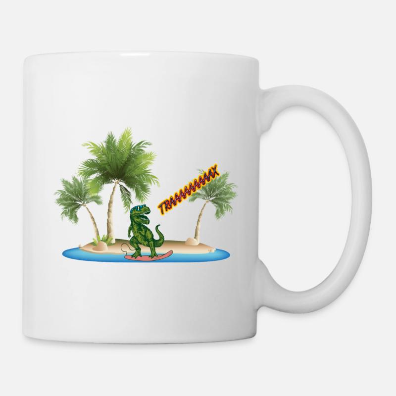Islands Tropical TRAAAAAAAX - Mug - white