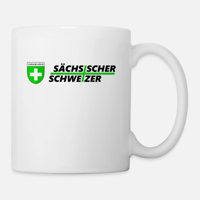 Saechsischer schweizer - Tasse - Weiß