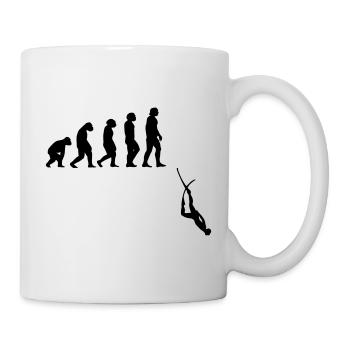 Evolution apnea diving - Mug - white - Right