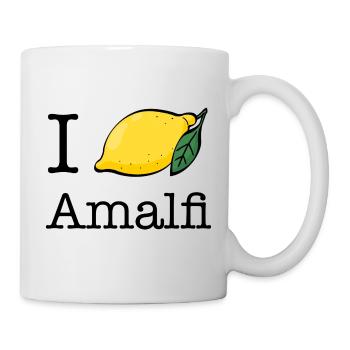 Côte amalfitaine - I Lemon Love Amalfi - Ti amo Italie - Mug blanc - blanc - Droite