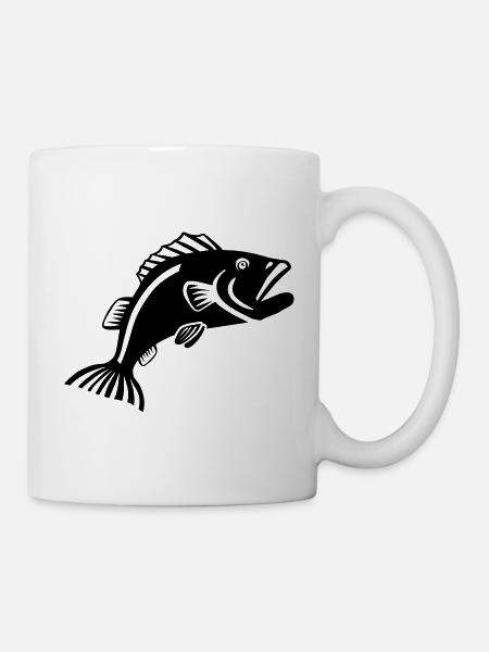 poisson - Mug blanc - blanc