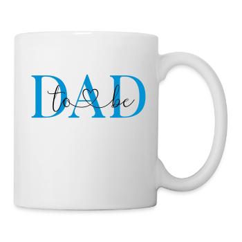 DAD TO BE-personalisierbar - Tasse - Weiß - Rechts