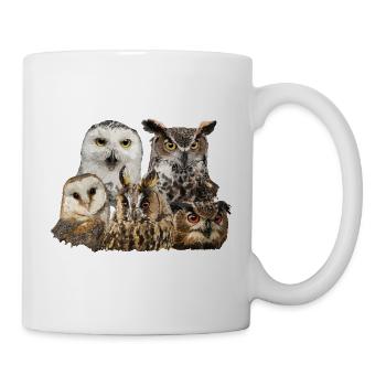 Owls - Mug - white - Right