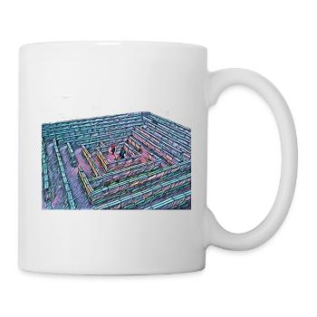 MENORCA - Líthisches Labyrinth - Tasse - Weiß - Rechts