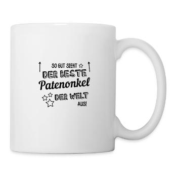 So gut sieht der beste Patenonkel der Welt aus! - Tasse - Weiß - Rechts