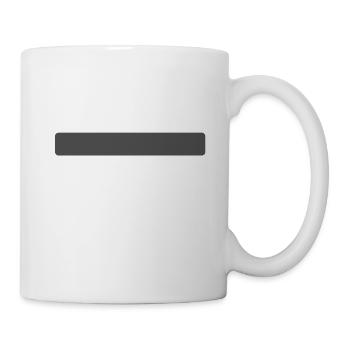 stripes grey - Mug - white - Right