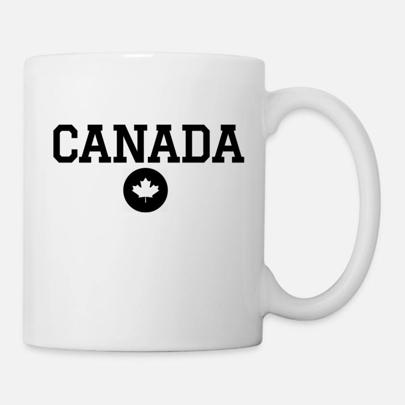 CANADA - Feuille d'érable - Mug blanc - blanc