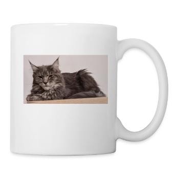 Maine Coon Cat - Mug - white - Right