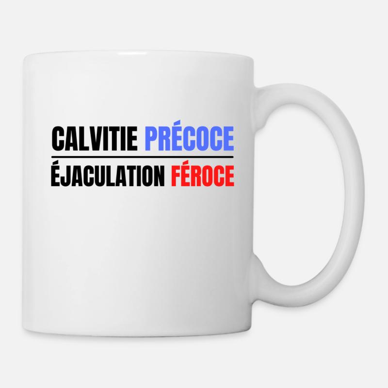 CALTIVIE PRÉCOCE - Mug blanc - blanc