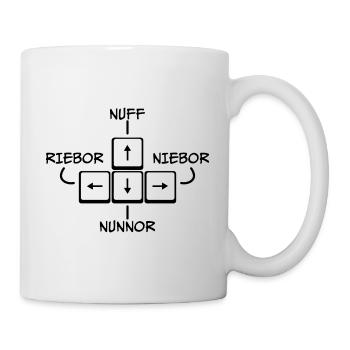 Ossi DDR Ostdeutschland Geschenk - Tasse - Weiß - Rechts